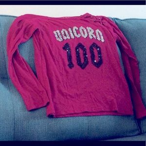 Girls unicorn 100 shirt XL 14/16